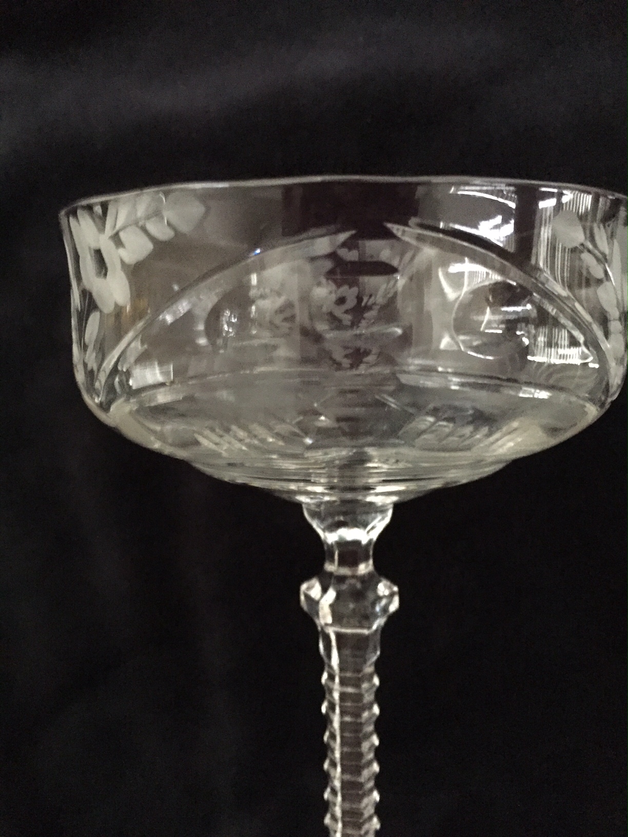 Antique crystal stemware InstAppraisal